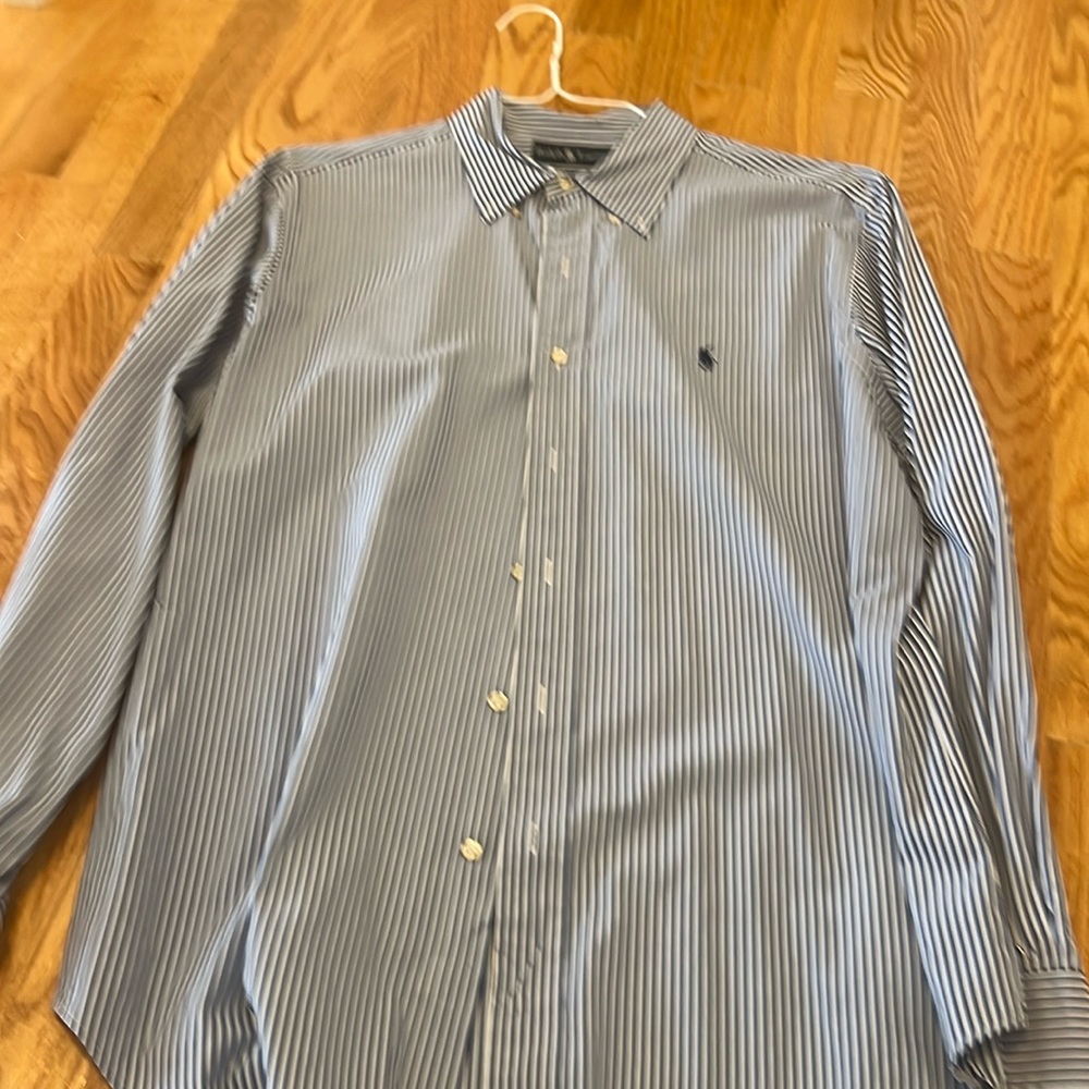 Ralph Lauren Polo dress shirt, large, smoke free/pet free home
